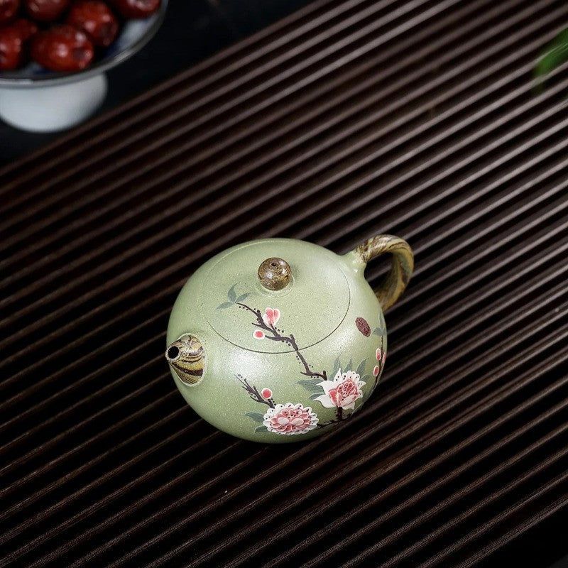 210ml Chinese Yixing Purple Clay Handmade Xishi Pot Tea Kettle Chinese Teaware