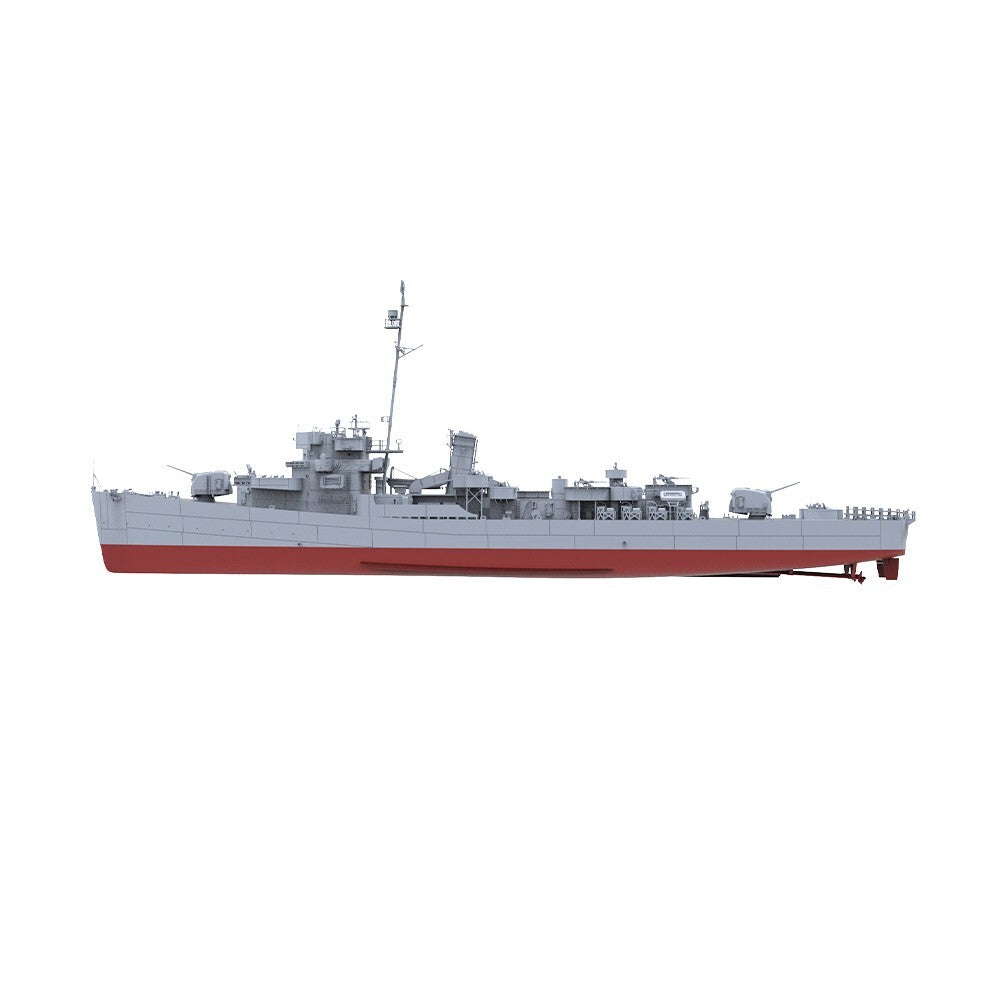 SSMODEL 1/350 Model Kit USS Buckley Class Coolbaugh Frigate DE-217 FULL HULL