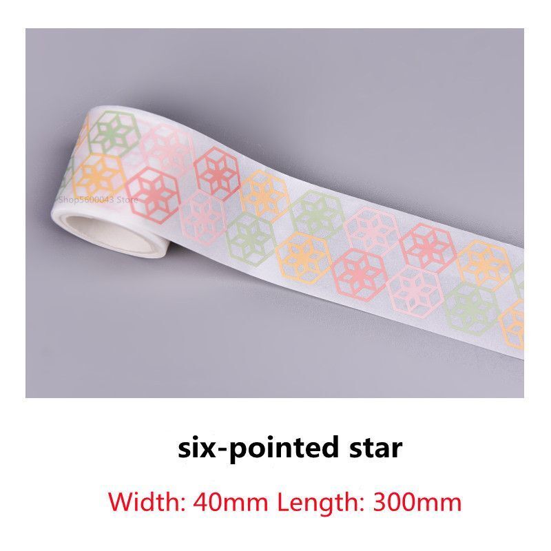 Ceramic Decals 3 Meter Pottery Painting Textured Paper Hollow Stickers Auxiliary