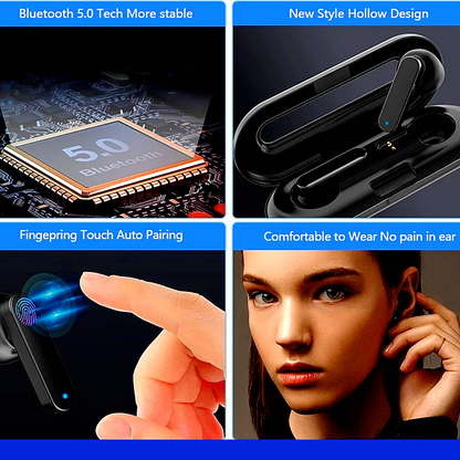 Audifonos inalambricos Bluetooth 5.0 Auriculares Para Telefonos Tablet Universal