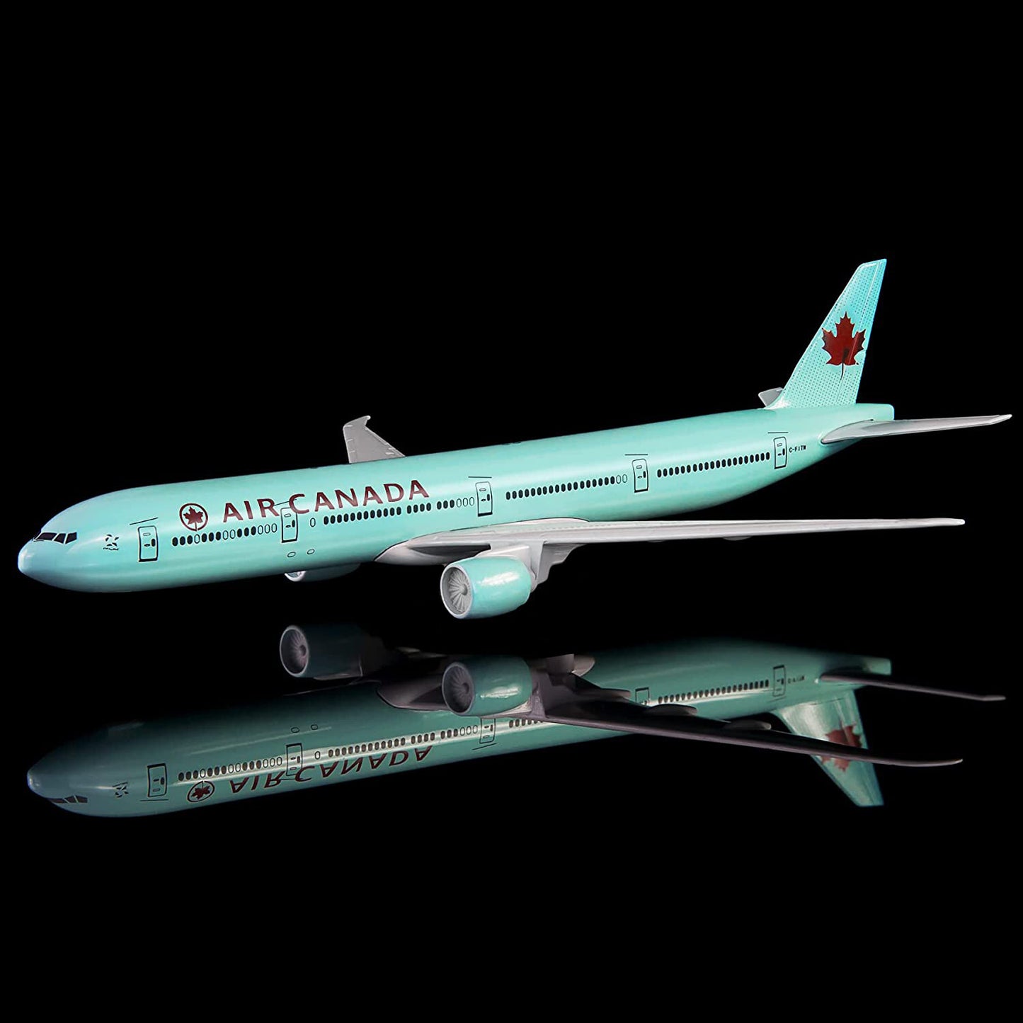 16cm Air Canada B777 Airplane Model 1:400 Simulation Aircraft Airliner Ornaments