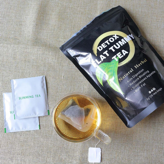 Detox Flat Tummy Tea Bag Natural Organic Herbal Skinny Diet Belly Slimming Tea
