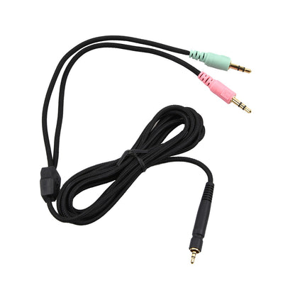 2M PC Version Audio Headphone Cable For Sennheiser PC373 PC37X Black
