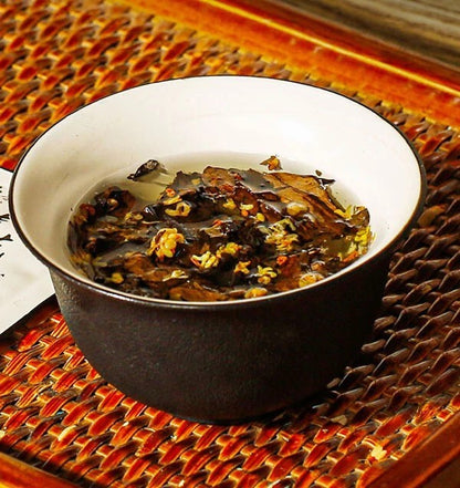 500g Premium FuJian ShouMei White Tea Osmanthus white tea Loose Leaf tea