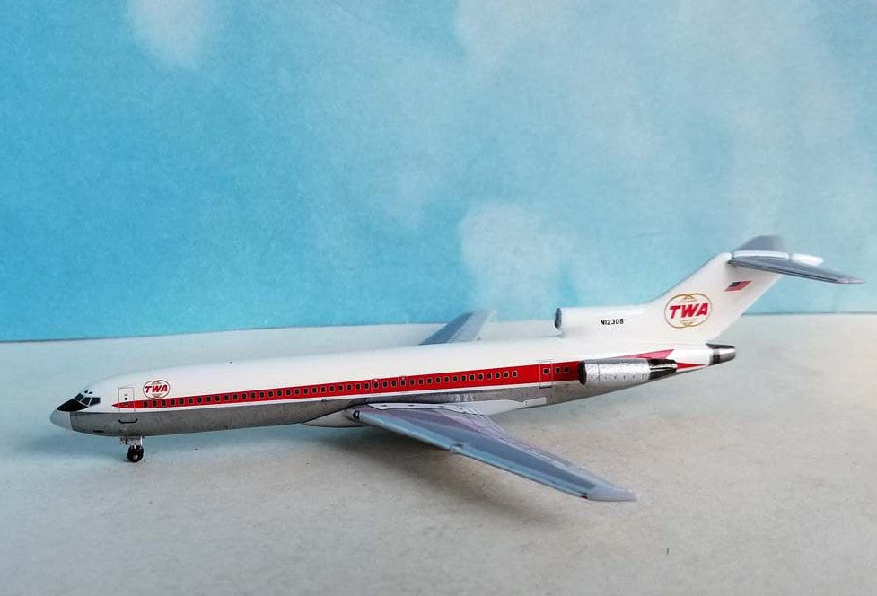 1:400 Aeroclassics TWA BOEING 727-200 Passenger Airplane Diecast Aircraft Model