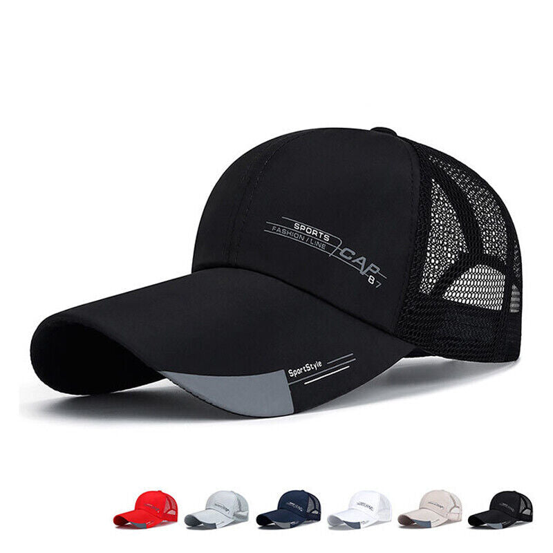 Visor Sun Hat Quick Dry Mesh Classic Baseball Cap Outdoor Golf Breathable Hat