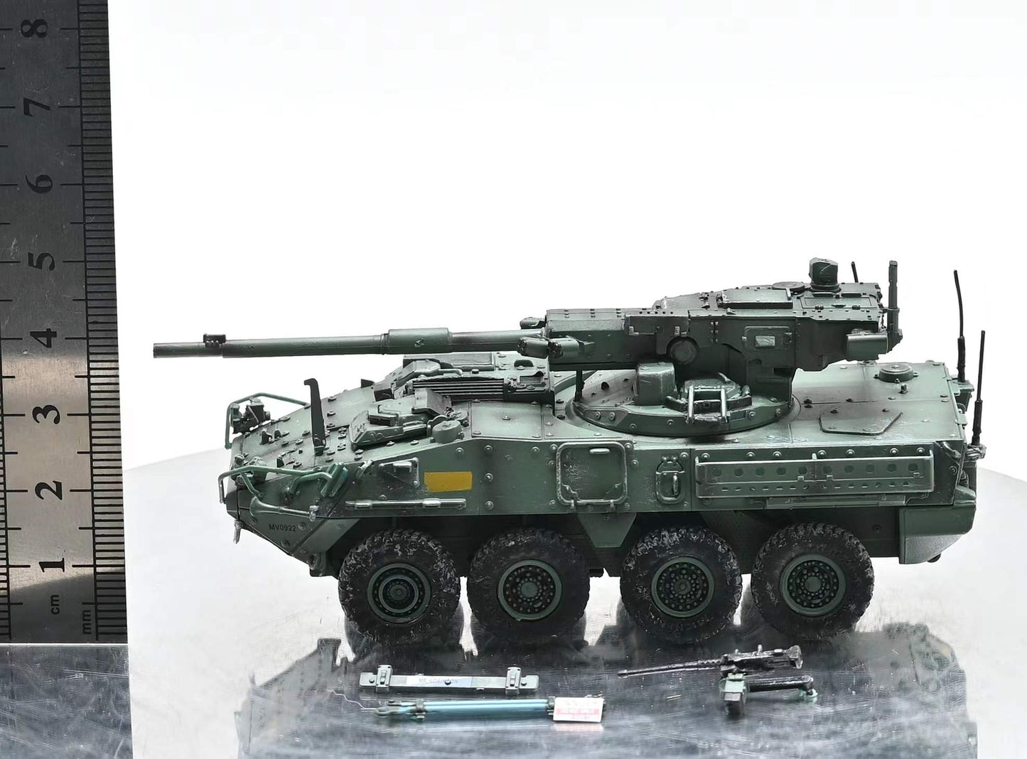 1/72 US M1128+ Stryker Mobile Artillery Tank Model Green