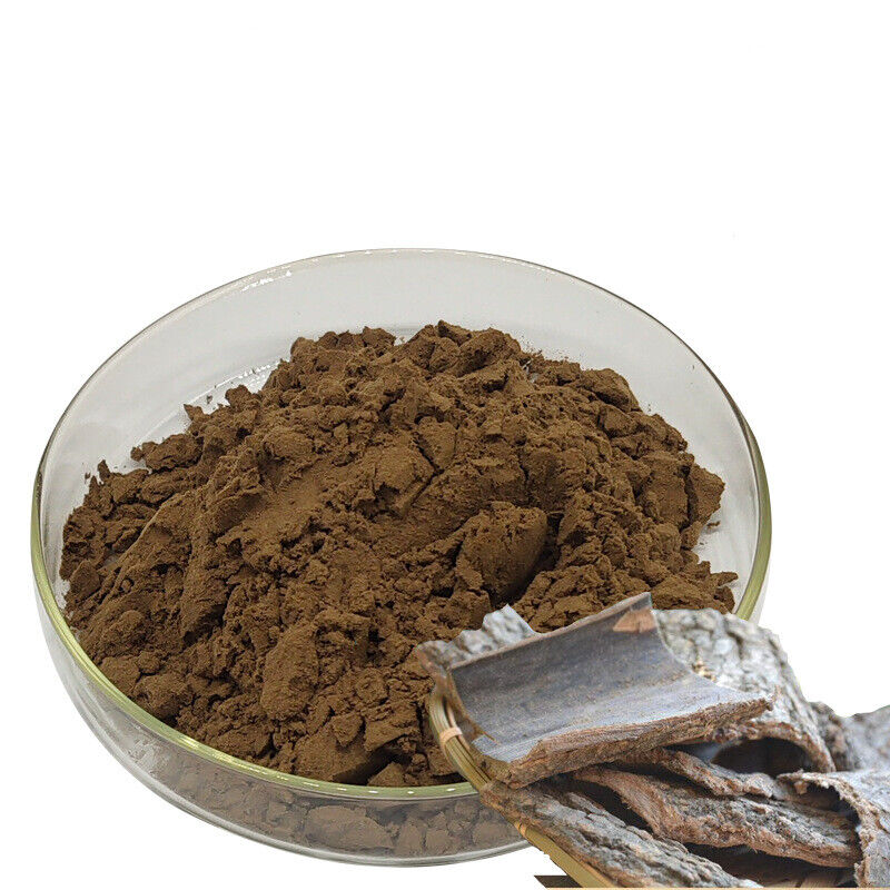 Pure Wild Eucommia Bark (Du Zhong) 30:1 Extract Powder Chinese Herbs 100g~500g