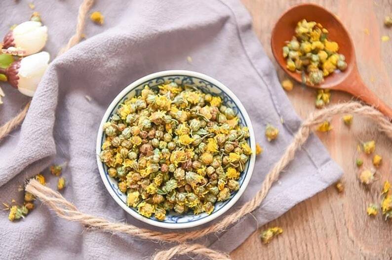 Organic Dried Wild Chrysanthemum Buds Tea Relieve Stress Great Quality