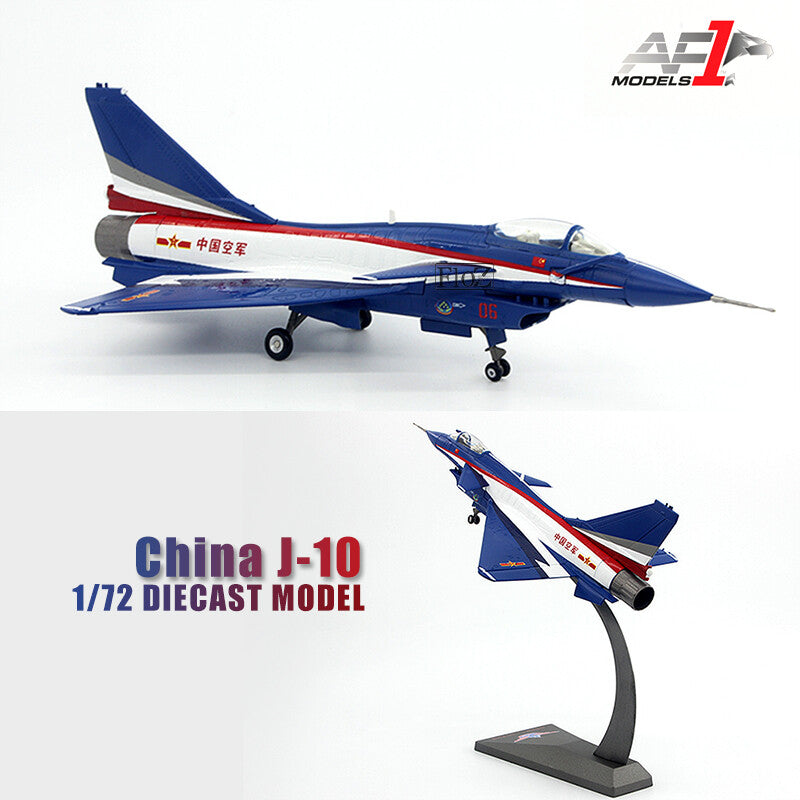 AF1 China J-10 1/72 diecast plane model aircraft