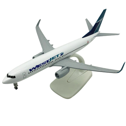 1:300 American Westjet B737 Model Plane Alloy Diecast Airplane Model Collection