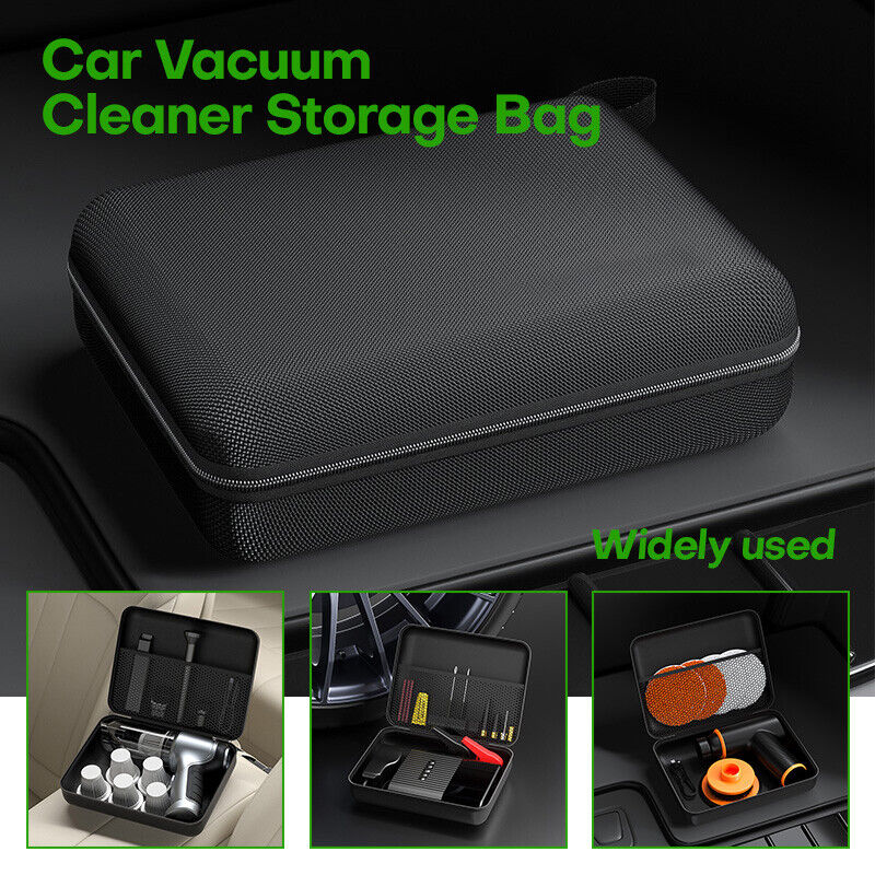 Car Vacuum Cleaner Storage Bag Portable Dustproof Repair Tools Zipper Case Pouch
