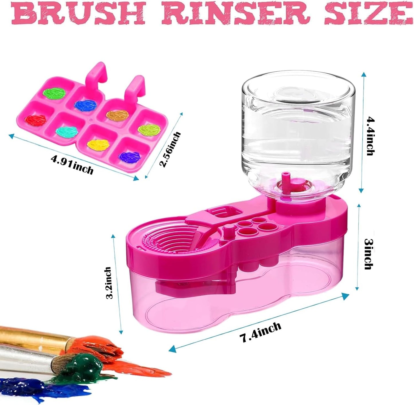 Paint Brush Cleaner Brush Rinser Water Circulation Brush Cleaner Painting Tool