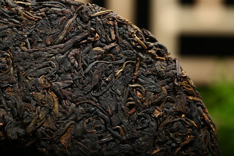2003 LONGYUANHAO Pressed Qizi Cake of Yiwu Classic Tea Puerh Puer Raw Puer 357g