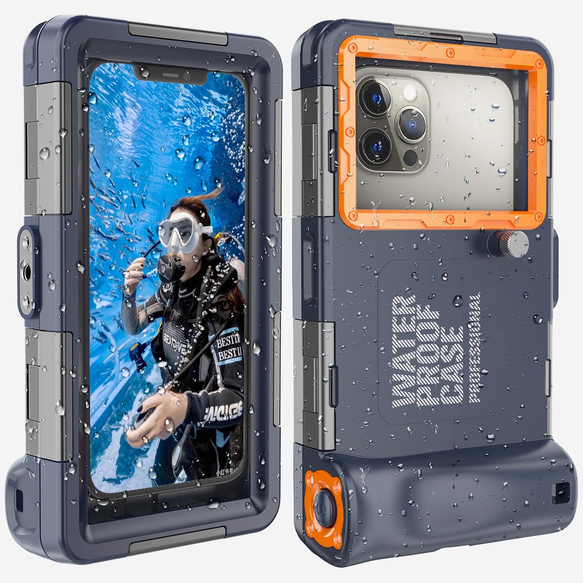 Underwater Phone Cases for Snorkeling, Waterproof Phone Case for Phone/Samsung