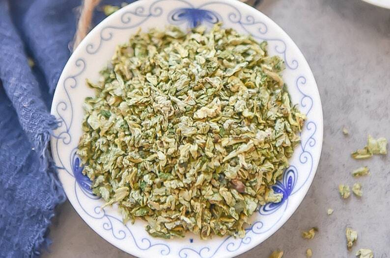 Dried Lotus Leaf Tea Lotus Leaf Buds Natural Makes A Healthy Tea