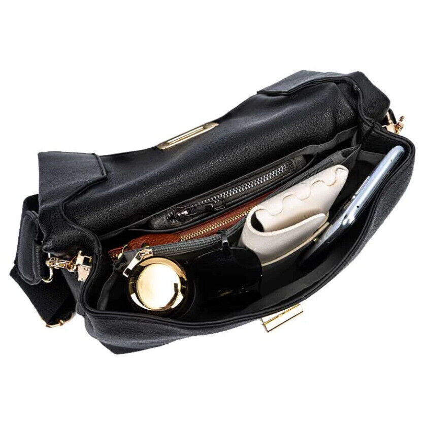 Celela Women Classic Clutch Wide Strap Crossbody Handbag Purse Bags Wallet