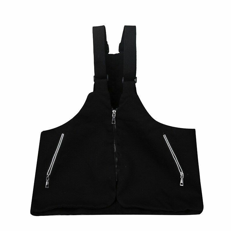 Multi-pockets Vest Jackets Streetwear Hiking Fishing Cotton Tactical Waistcoat