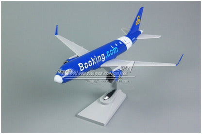 19CM Booking AIRBUS A320 Passenger Airplane ABS Plastic Plane Model