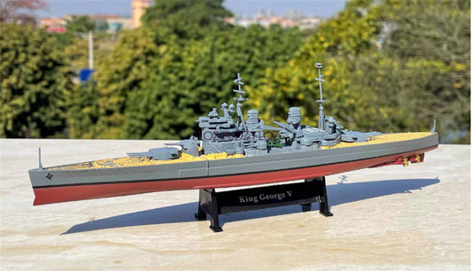for AMER King George V Battleship Cruiser 1:1000 ship Pre-built Model