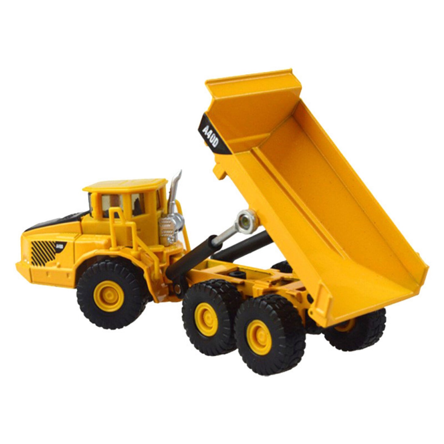 13.5cm Diecast Alloy 1/87 Scale Mining Dumper Truck Vehicle Model Decor