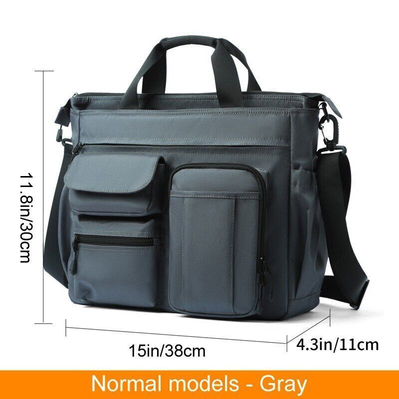 Shoulder Messenger Bag Business Men Male USB Port Backpack Travel Handbag