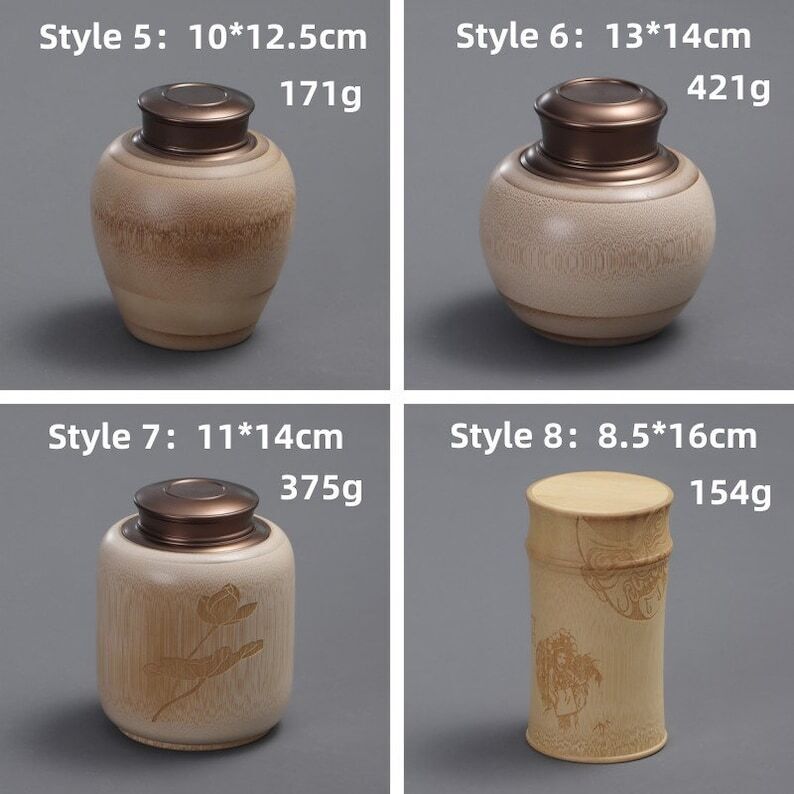 Chinese Bamboo Tea Caddy|Tea Accessories|Candy Storage Tanks|Tea Jars