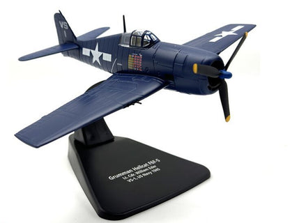 1/72 F6F-5 Fighter Hellcat WWII Fighter Alloy Model Aircraft Collectible