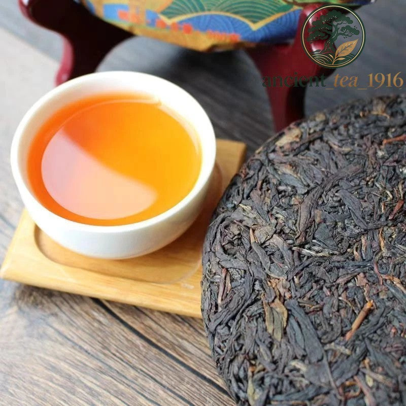 Premium Yunnan Dianhong Black Tea Cake Stomach Protect Black Tea BingDaoHong200g
