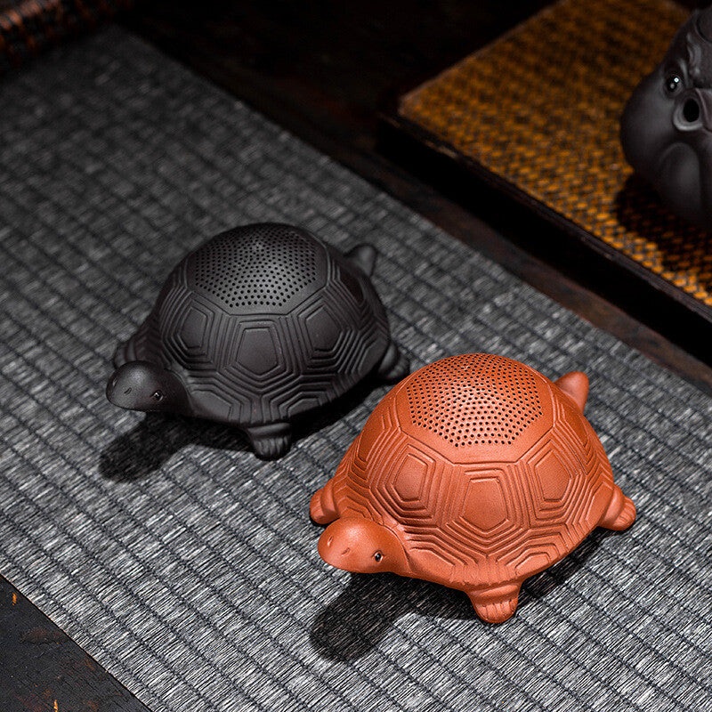 Tea Strainer Yixing Zisha Purple Clay Filter Net Turtle Design Tea Pet Lovely