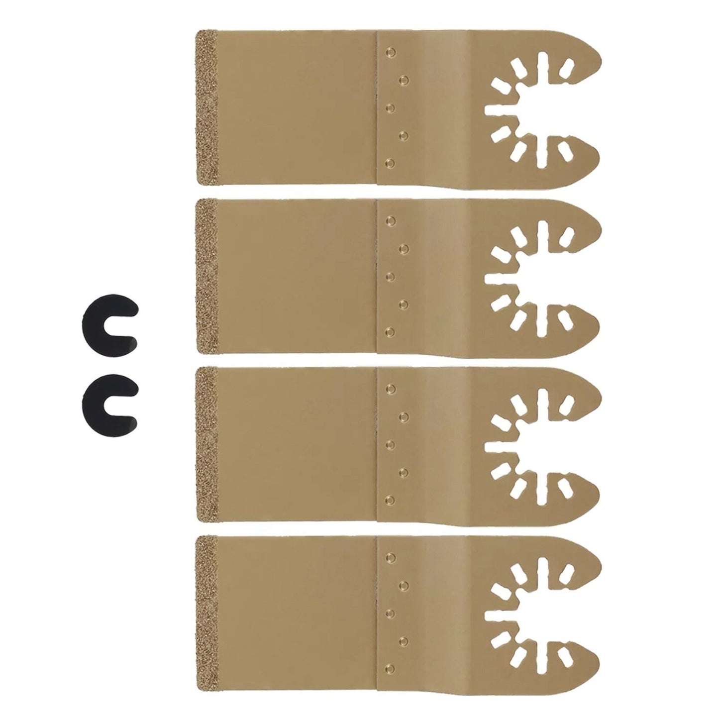 Alloy 4PCS Saw Blade Tool Cutter Cemented Carbide Tiles Oscillating Cutting