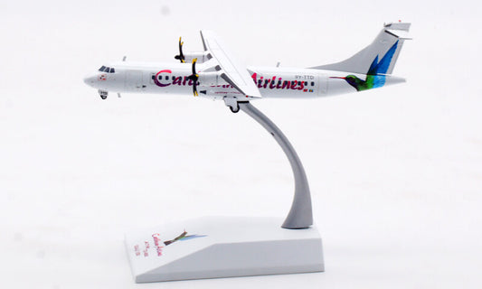 1:200 JC Wings Carribbean Airlines ATR72-600 Airplane Diecast Aircraft Model