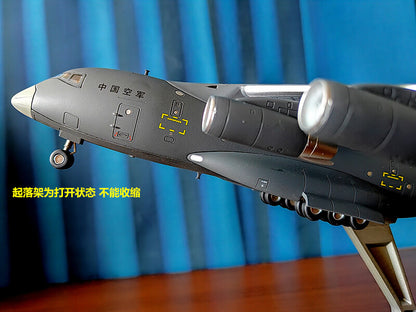 1:130 38CM AVIC China Y-20 Transport Aircraft Plane Diecast Airfreighter Model