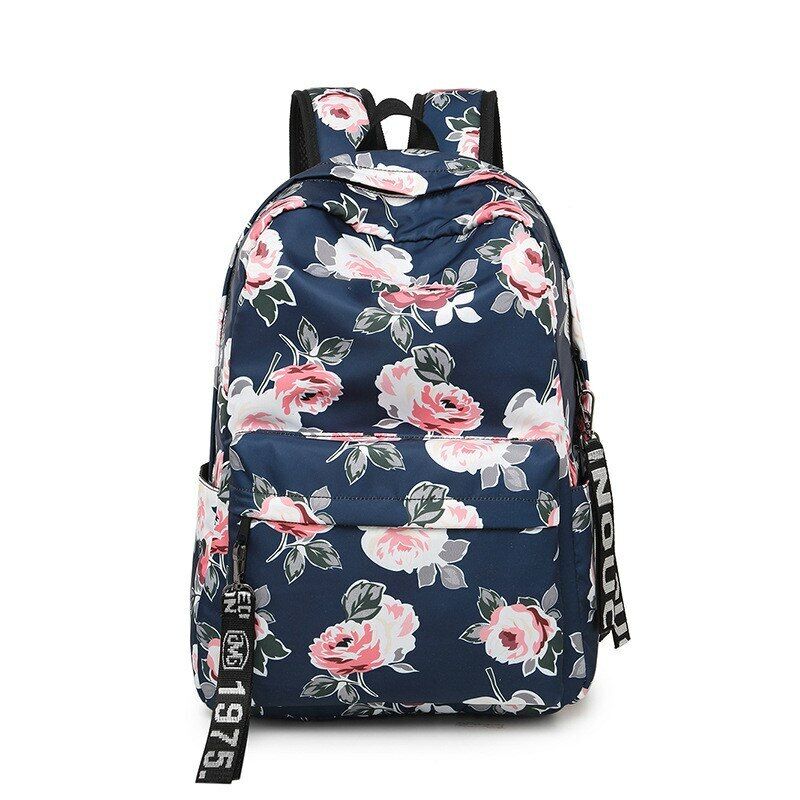 Shoulder Bag Campus Girls's Nylon Backpack Rucksack Women School Bag Knapsack