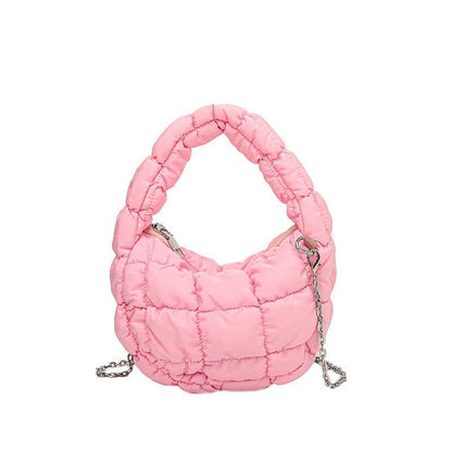 Handbag Pleated Mini Cloud Bag Messenger Chain Crossbody Shoulder Bags 20*13*6cm