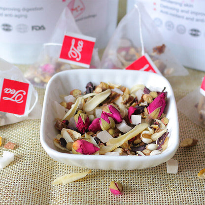 Flower and Fruit Tea 7 Day Beauty Tea Skin Tea Fruit Flavour Fat Loss Tea 60g