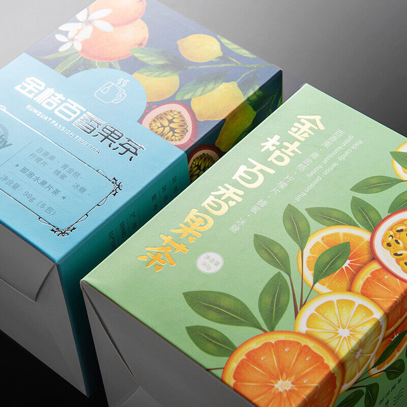 Freeze dried citrus, passion fruit, honey tea, lemon slices flower fruit tea