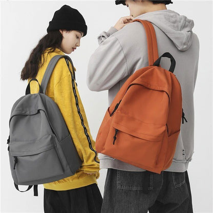 Woman School Backpack Man College Student Travel Schoolbag Teenage Girl Boy