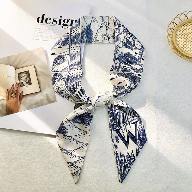 Handbag Handle Ribbon Scarf Band Hair Head Neck Neckerchief Retro Hair Ribbons
