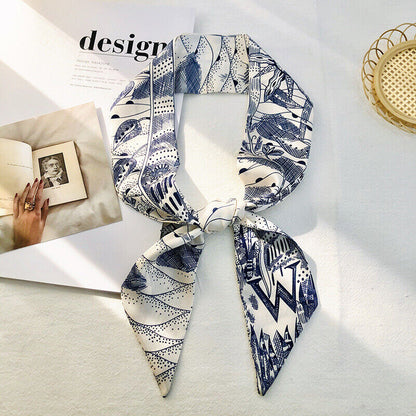 Handbag Handle Ribbon Scarf Band Hair Head Neck Neckerchief Retro Hair Ribbons