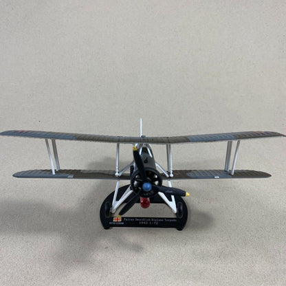 1/72 Scale WWII British Navy Fairey Swordfish Aircraft Finished Model Toy Gift