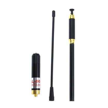 Telescopic AL-800 Dual Band VHF UHF SMA-Female Antennas For BaoFeng UV-9R Radio