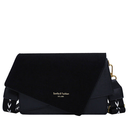 Handheld Frosted Bag Women Shoulder Slung Fashion Small Square Bag