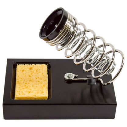 Soldering Iron Holder / Soldering Iron Stand with Tip Cleaning Sponge