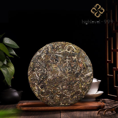 357g Raw Pu'er Tea Cake Bingdao Wuzhai Lincang Ancient Tree Compressed Tea