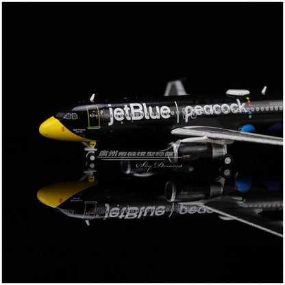 1:400 JC Wings JetBlue AIRLINES AIRBUS A320 Passenger Airplane Diecast Model