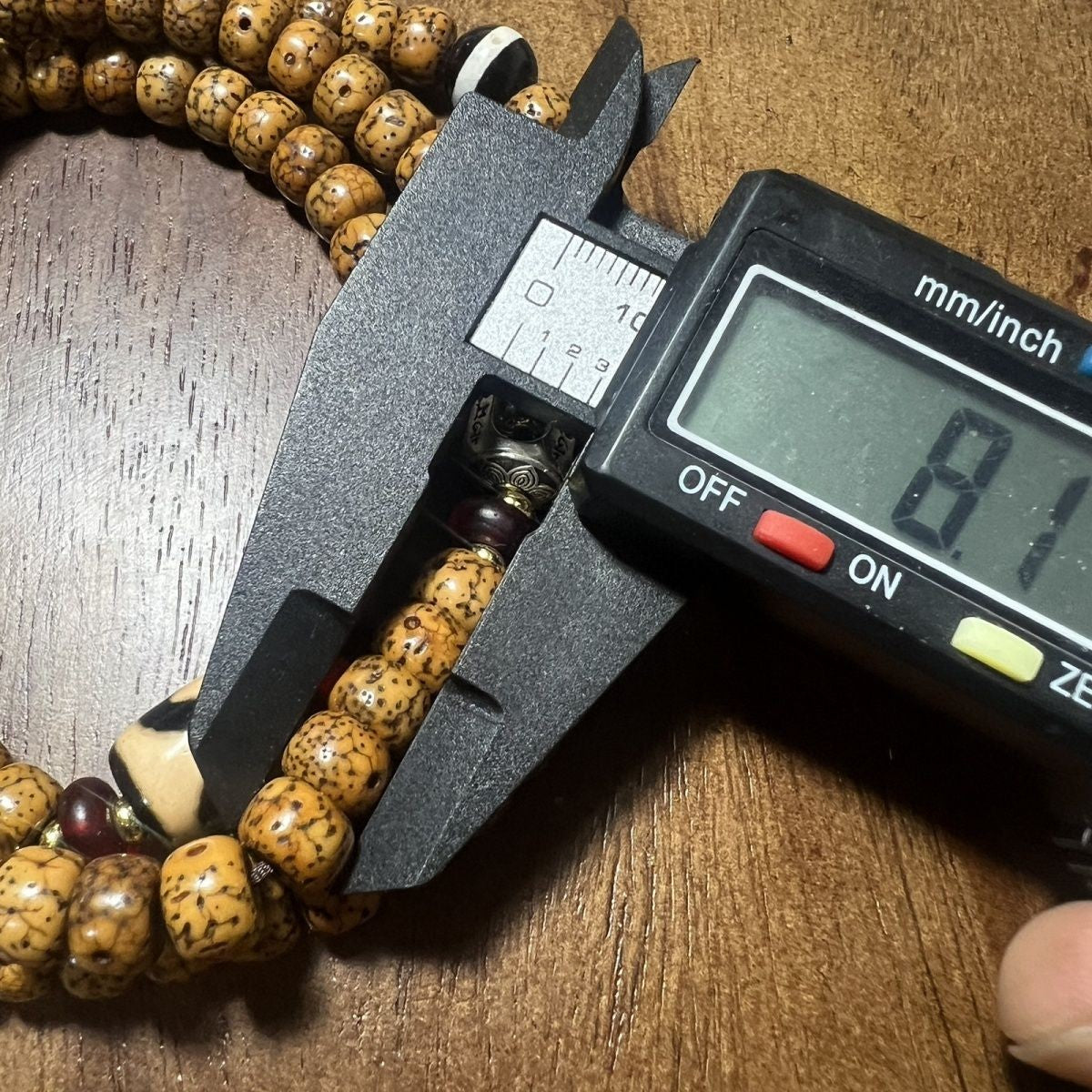 Tibetan Star and Moon Bodhi 108 Beads Full Set