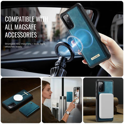 For Samsung Galaxy S25 Edge S24 S23 S22 S21 S20 Wallet Case Magnetic Card Holder