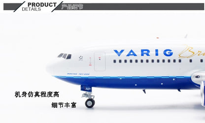 1:200 InFlight VARIG BOEING 767-200 Passenger Airplane Diecast Aircraft Model