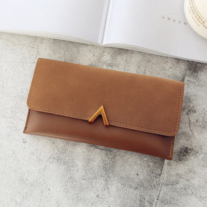 Leather Wallet Hasp Money Bag Zipper Coin Purse Envelope Wallets Clutch Casual